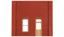 Street Level Wall Sections with Rectangular Entry Kit HO Scale