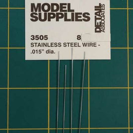 Stainless Steel Wire pkg(4) -- .015" Diameter