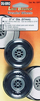 Treaded Wheels 2-1/4 (2) DUB225T