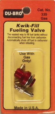 Kwik-Fill Fuel Valve Gas