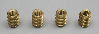 Threaded Insert 6-32 (4) DUB392| Eugene Toy & Hobby