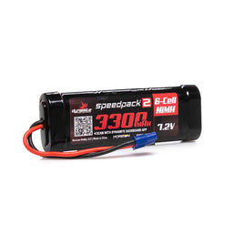 3300mAh 6-Cell Speedpack2 Flat NiMH Battery with EC3