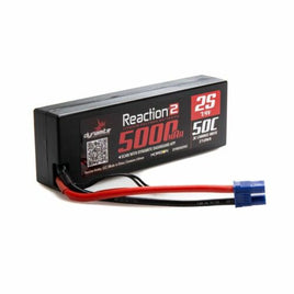 Reaction 2.0 7.4V 5000mAh 50C 2S Hardcase LiPo Battery