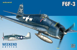 F6F-3 Hellcat Weekend Edition (1/72 Scale) Aircraft Model Kit