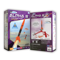 Alpha III Model Rocket Launch Set