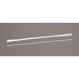 .015x.080" Strips White Styrene Plastic (Pack of 10)