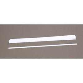 .015x.250" Strips White Styrene Plastic (Pack of 10)