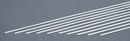 .030x.080" Strips White Styrene Plastic (Pack of 10)