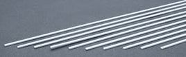 .040x.100" Strips White Styrene Plastic (Pack of 10)