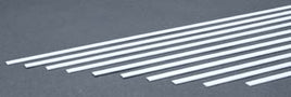 .040x.250" Strips White Styrene Plastic (Pack of 10) EVG149
