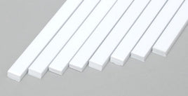 Evergreen Styrene .080x.156" Strips (Pack of 8) EVG167