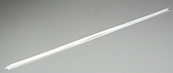 .040" Rod White Styrene Plastic (Pack of 10) EVG211