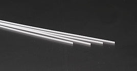 Evergreen Styrene .060" 1.5mm Channel White Styrene Plastic (Pack of 4) EVG261