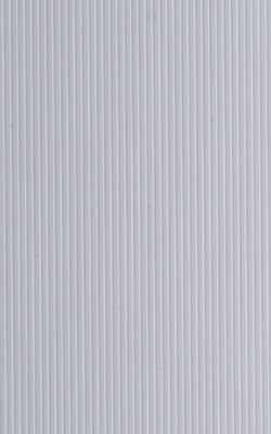 .040" V-Groove White Styrene Plastic