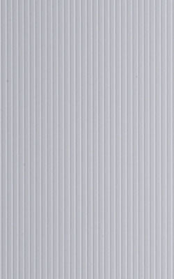 .050" V-Groove White Styrene Plastic EVG4050