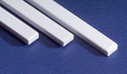 Evergreen Styrene 6x10" HO Strips (Pack of 10) EVG8610