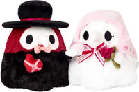 9" Mini Squishable Valentines Day Plague Doctor and Nurse Set