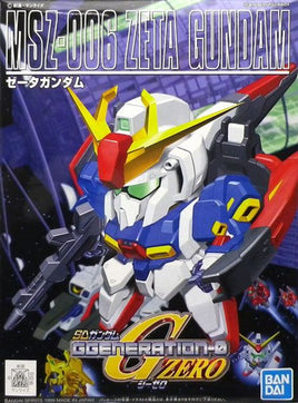 SD G Zero MSZ-006 Zeta Gundam Plastic Gundam Model Kit