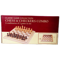 15" Folding Chess & Checker Combo