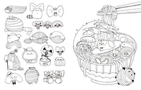 A Million Kawaii Cuties: The Sweetest Things to Color Coloring Book