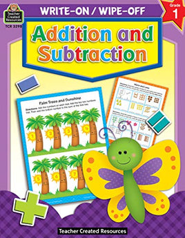 Addition and Subtraction Write On Wipe Off