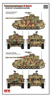 Panzerkampfwagen IV Ausf G (1/35 Scale) Vehicle Model Kit