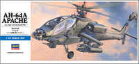 AH-64A Apache (1/72 Scale) Helicopter Model Kit