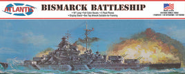 German Battleship Bismarck (1/618 Scale) Boat Model Kit