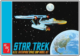 Star Trek Classic U.S.S. Enterprise (1/650 Scale) Plastic Sci-Fi Model Kit AMT1296
