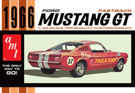 1966 Ford Mustang Fastback 2+2 (1/25 Scale) Vehicle Model Kit