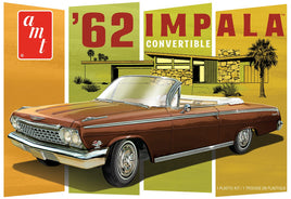 '62 Chevy Impala Convertible (1/25 Scale) Plastic Vehicle Model Kit AMT1355M