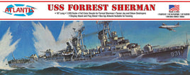 USS Forest Sherman Destroyer (1/320 Scale) Boat Model Kit