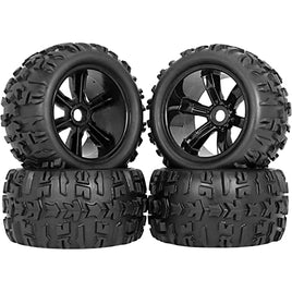 ARAC9468 Backflip LP 4S Tire 3.8 Glued Black (2 Pack)