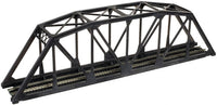 Black Through Truss Bridge Kit with Code 80 Rail