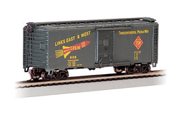 Pullman-Standard PS-1 40' Steel Boxcar Silver Series(R) Toledo, Peoria & Western 606