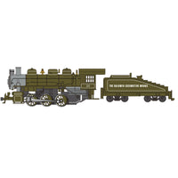 USRA 0-6-0 with Slope-Back Tender DCC and Smoke Baldwin Locomotive Works #26