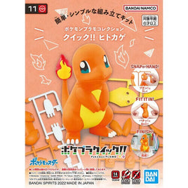 Pokemon QUICK!! Charmander Plastic Model Kit