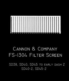 Inertial Filter Screens