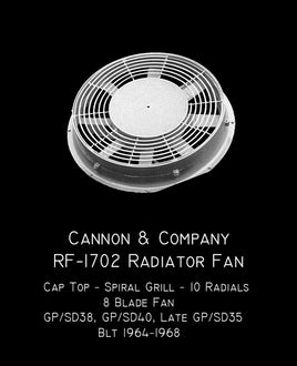 Radiator Fan 48 Inch Cap Top