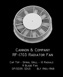 48 Inch Cap Top Radiator Fan