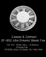 Thinwall EMD 48" Dynamic Brake Fans (2 Pack)