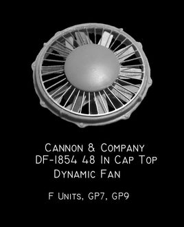 48" Cap Top Dynamic Brake Fan