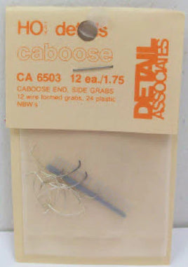Caboose Ends & Sides Grab Irons (Pack of 12)