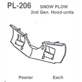 Modern Snow Plow for SP, SR, UP