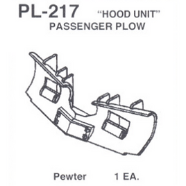 Hood-Unit Passenger Snow Plow