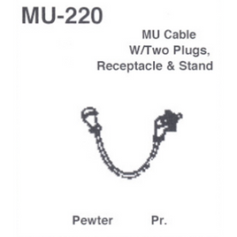 MU Cable with 2 Receptacle Plugs (Pack of 2)