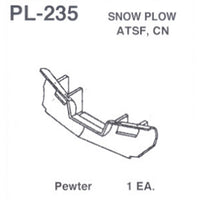 Low Profile Snow Plow with Closed MU Doors