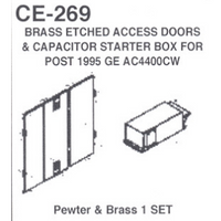 Brass Etch Engine Doors & Capacitor Starter Box