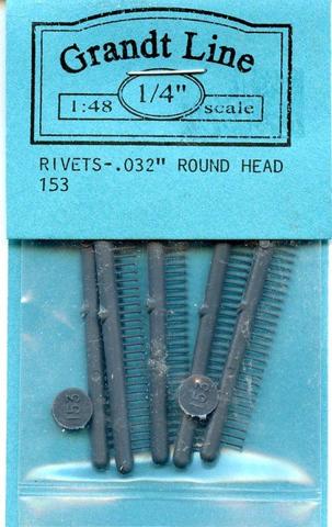 Toy Rivets Plastic Rivets with Round Head| Eugene Toy & Hobby