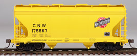 HO ACF Center Flow 2-Bay Hopper C&NW